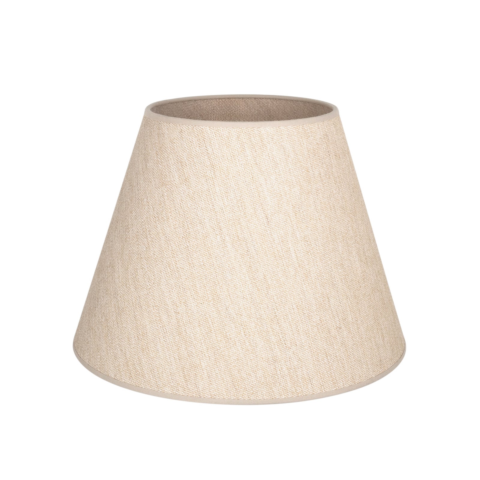 Kap Cone, beige, hoogte 30 cm, textiel Kap Cone, beige, hoogte 30 cm, textiel