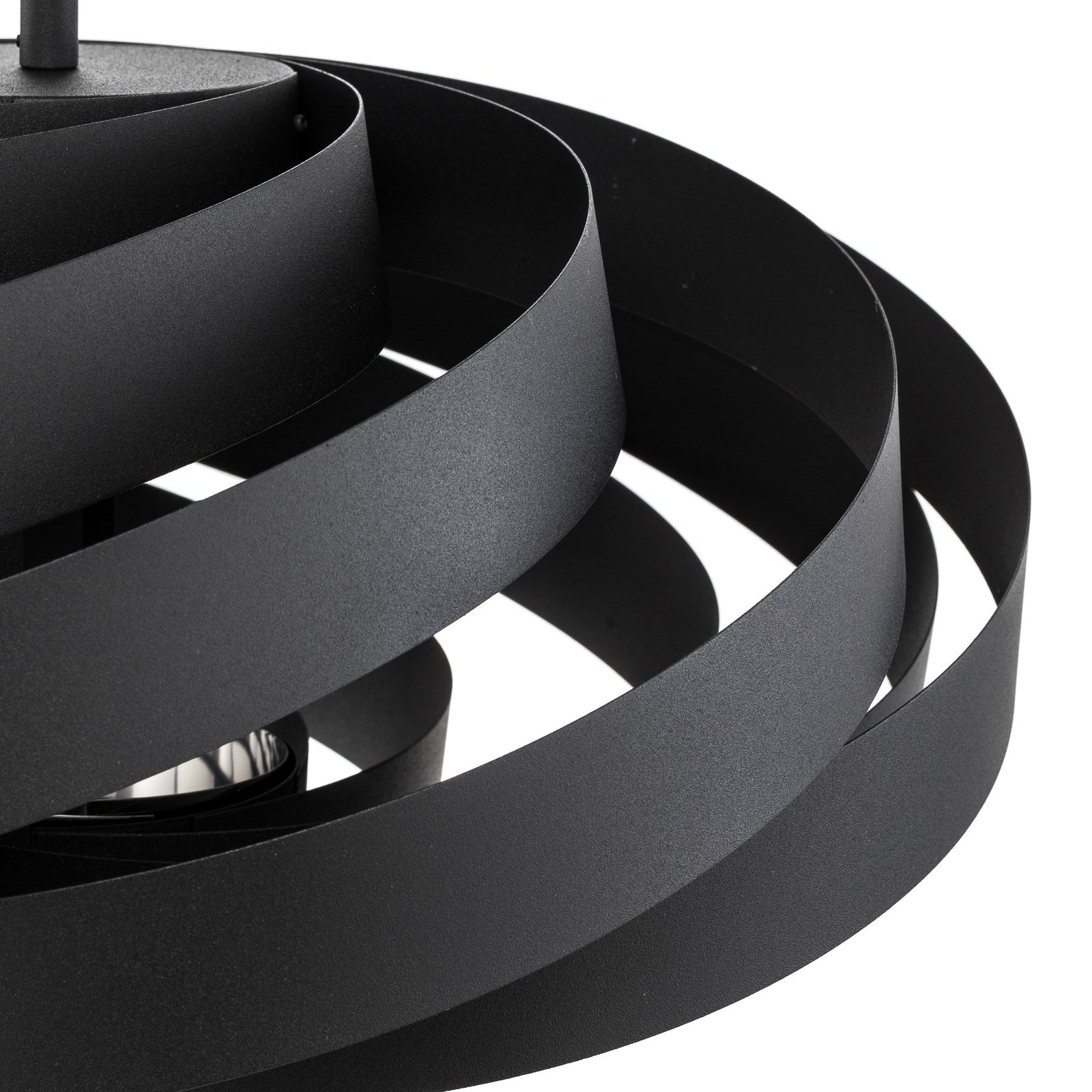 Vento Deckenleuchte Ø50 Black - Euluna