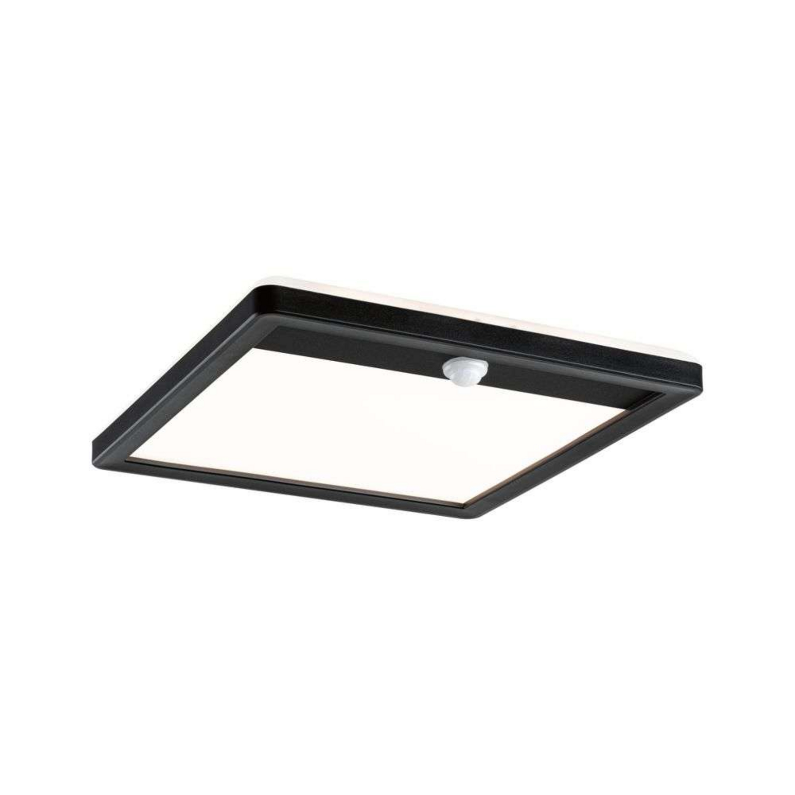 Lamina Utomhus Vägg-/Plafond m/Sensor Square SWR Svart - Paulmann