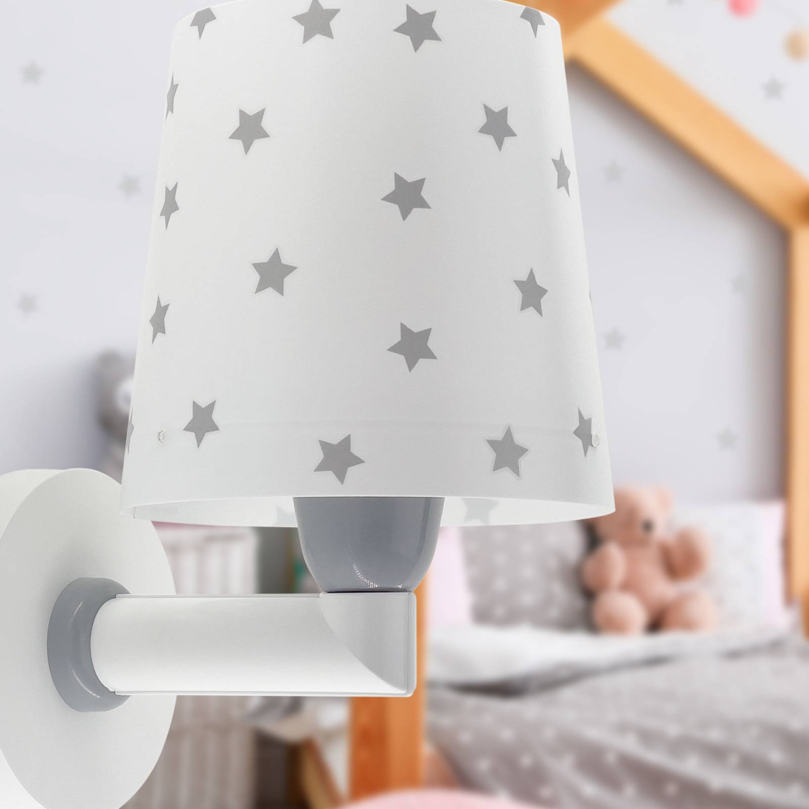 E-shop Dalber Star Light detské nástenné svetlo biela