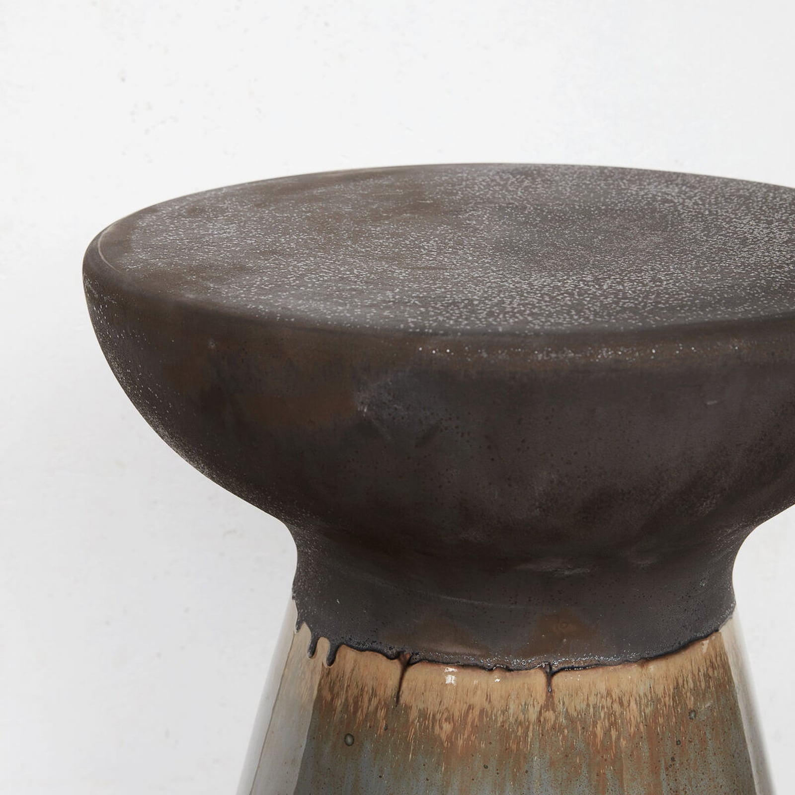 Table d'appoint Pablo, verte/marron, 43 cm - House Doctor Table d'appoint Pablo, verte/marron, 43 cm - House Doctor