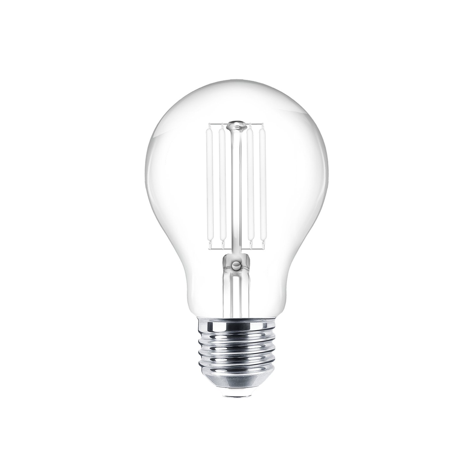 LED bulb Filament E27 set of 3 4W 470 lmclear 2,700K