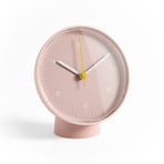 HAY Tischuhr Table Clock, pink, Kunststoff, Höhe 14 cm