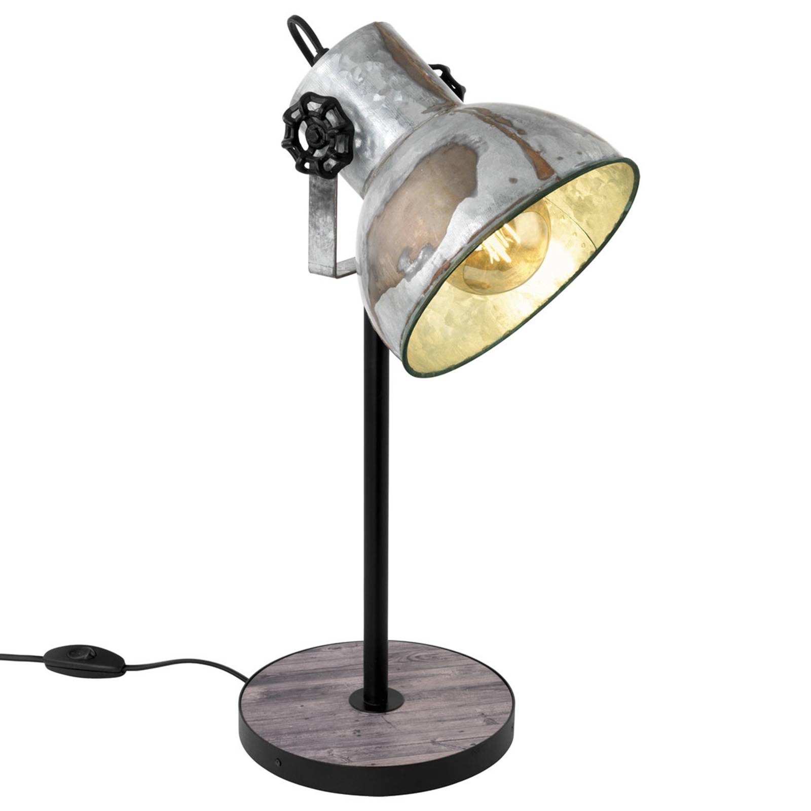 Barnstaple asztali lámpa ipari stílusban