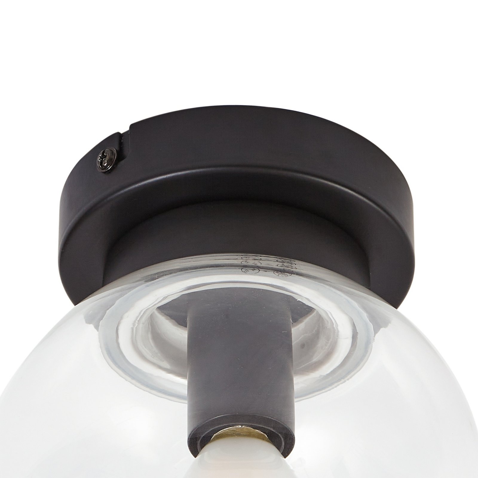 Badolo Lampa Sufitowa IP44 Czarny - Lucande