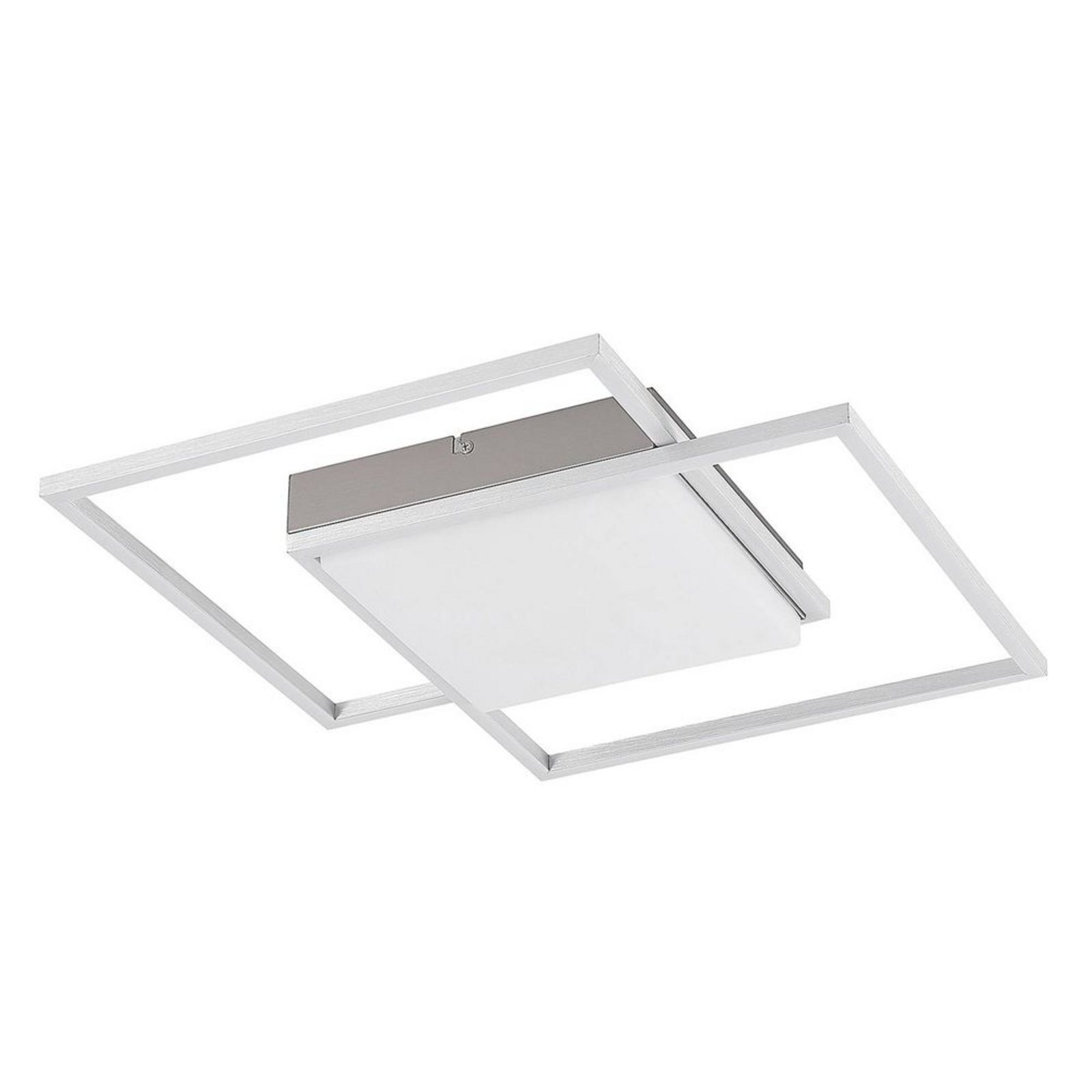 Zayd LED Lámpara de Techo Nickel - Lindby