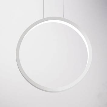 Designer LED pendellampe Assolo i hvid