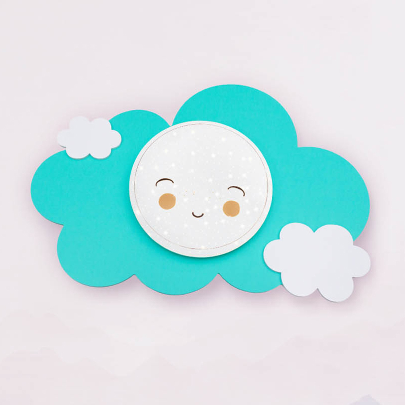 LED-Wandleuchte Bildwolke Starlight Smile