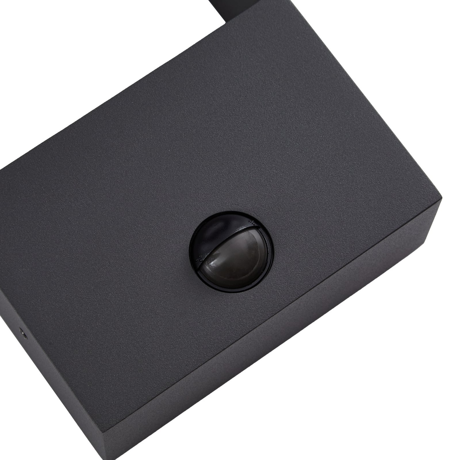 Lampa de perete pentru exterior cu LED Arcchio Kovato, cu senzor, gri închis,