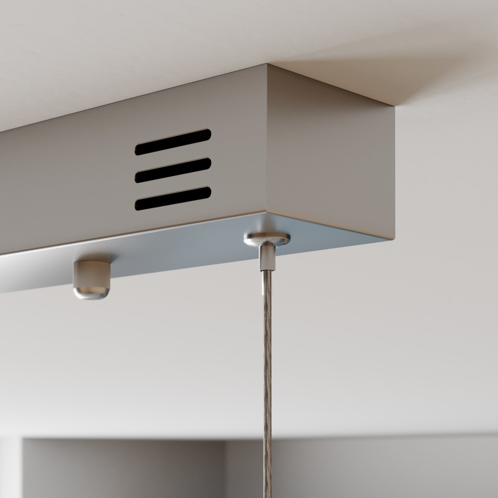 Lyani Hanglamp L115 Chrome/White - Lucande