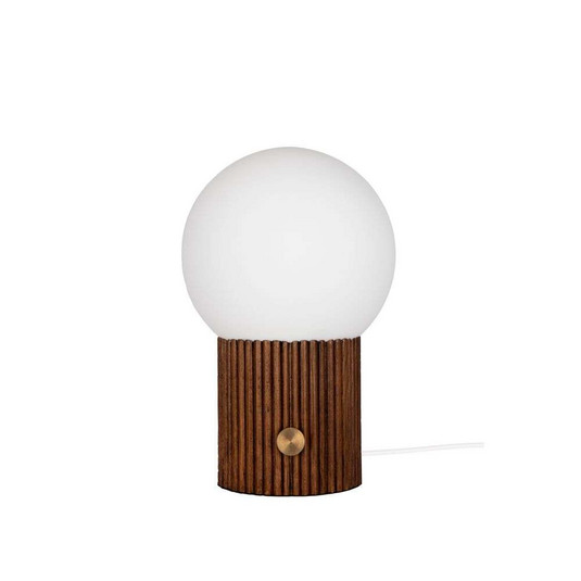 Hubble 22 Bordslampa Walnut - Globen Lighting