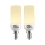 Arcchio LED tube bulb E14 4.5W 3,000K set of 2