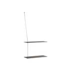 Stedge Shelf L60 Black - Woud