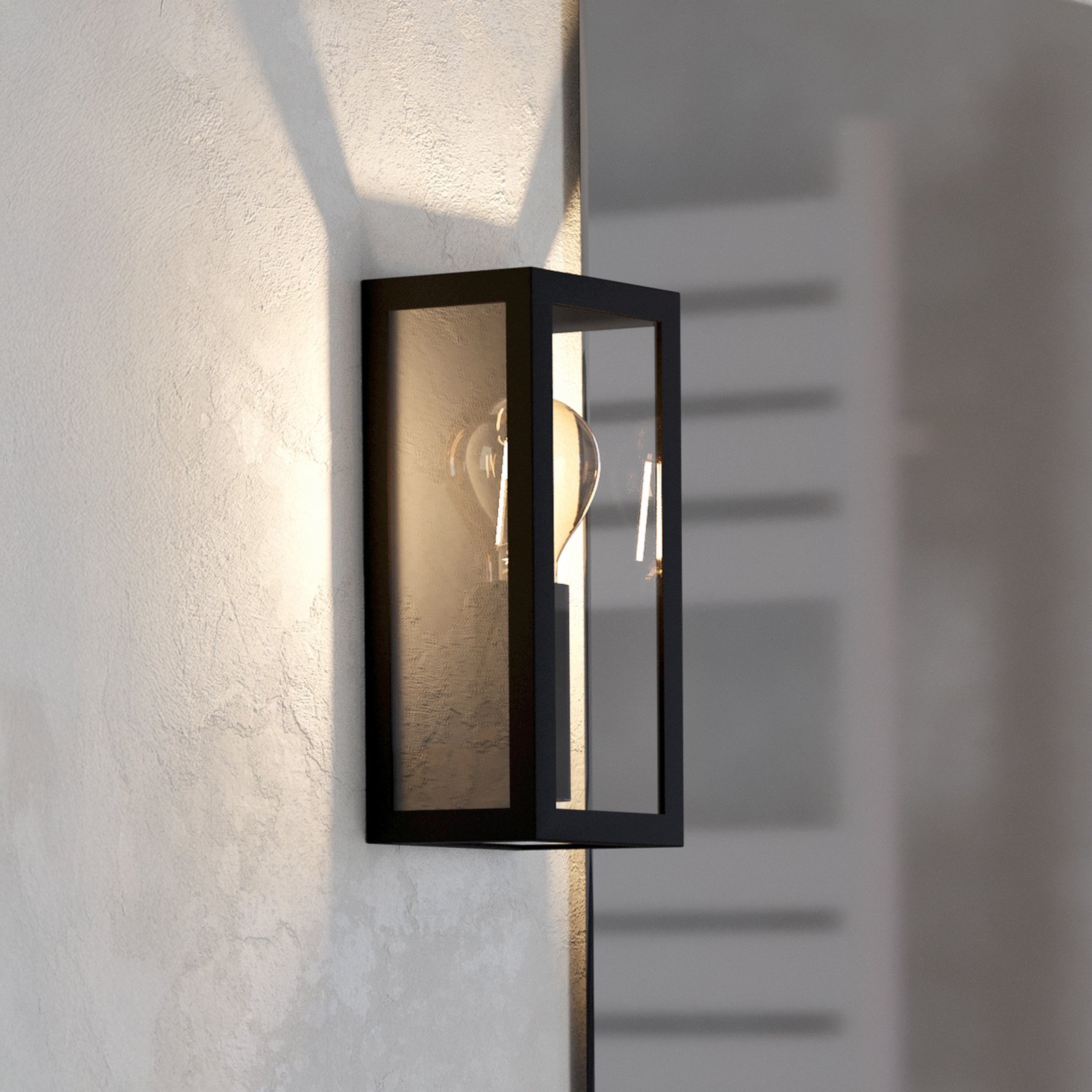 Applique da bagno Amezola, 1 luce, nero