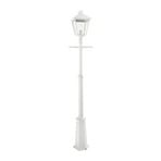 London 1 Outdoor Park Lamp for Concrete Anchor White - Norlys