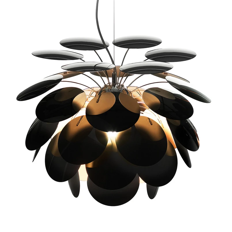MARSET – Discoco Pendelleuchte Ø88 Schwarz/Gold
