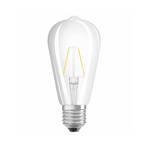OSRAM LED-Lampe E27 2,5W Rustika 827 klar