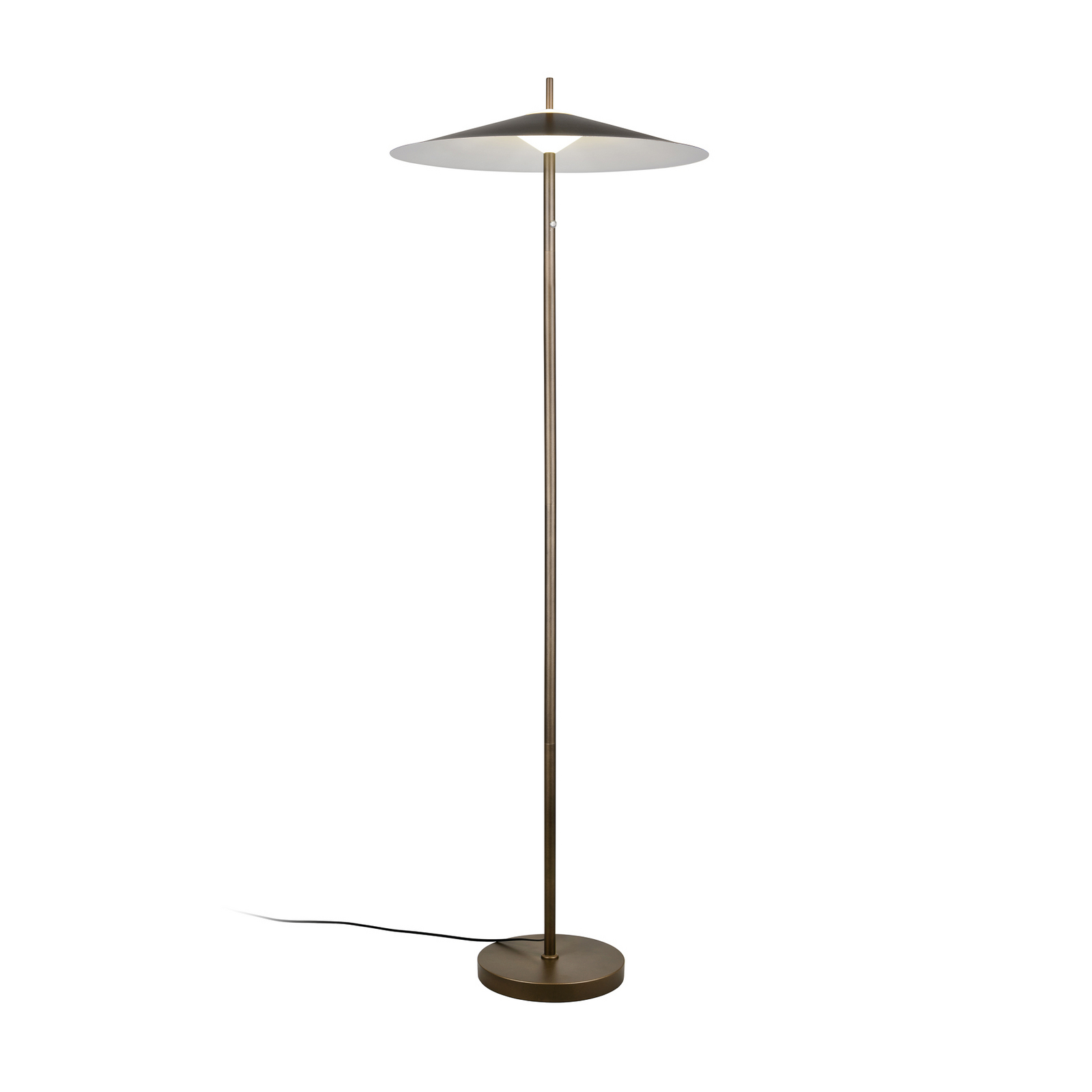 LED stāvlampa „Amalo“ platīna krāsā, augstums 145 cm, metāls, CCT LED stāvlampa „Amalo“ platīna krāsā, augstums 145 cm, metāls, CCT