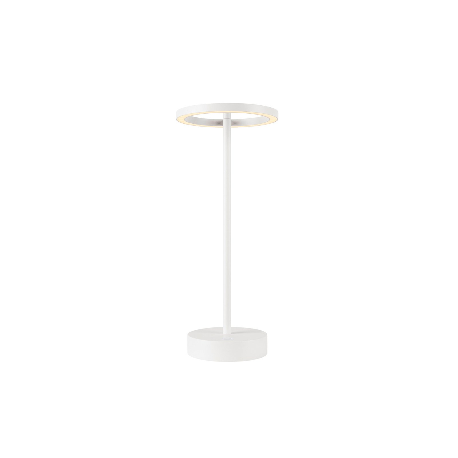 SLV LED uzlādējama lampa Vinolina One, balta, 2700 K, augstums 33 cm