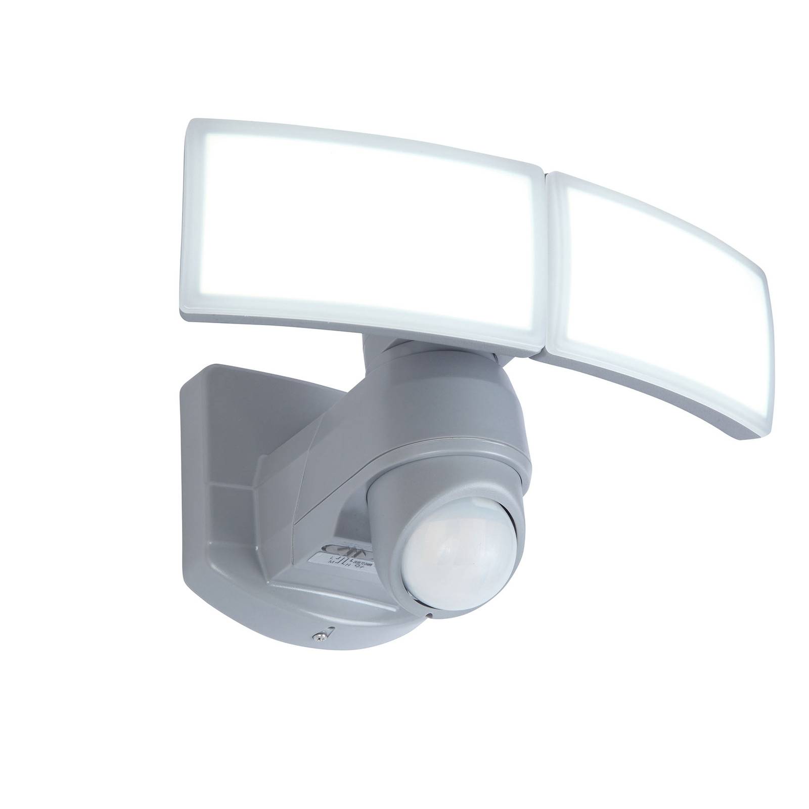 Spot pour mur extérieur LED Arc à capteur blanc