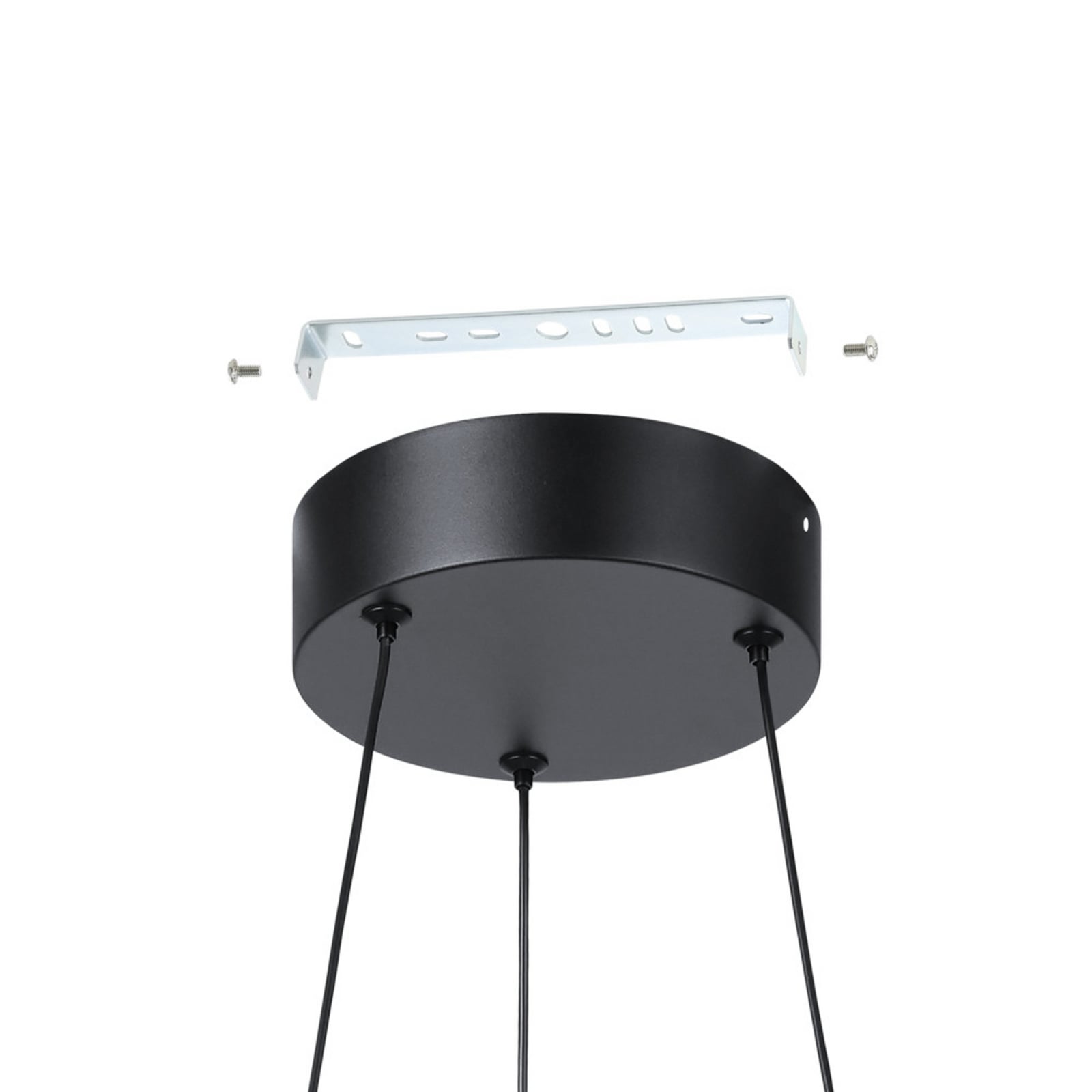EGLO LED hanglamp MEZZOMONTE, brons, Ø 48 cm, CCT EGLO LED hanglamp MEZZOMONTE, brons, Ø 48 cm, CCT