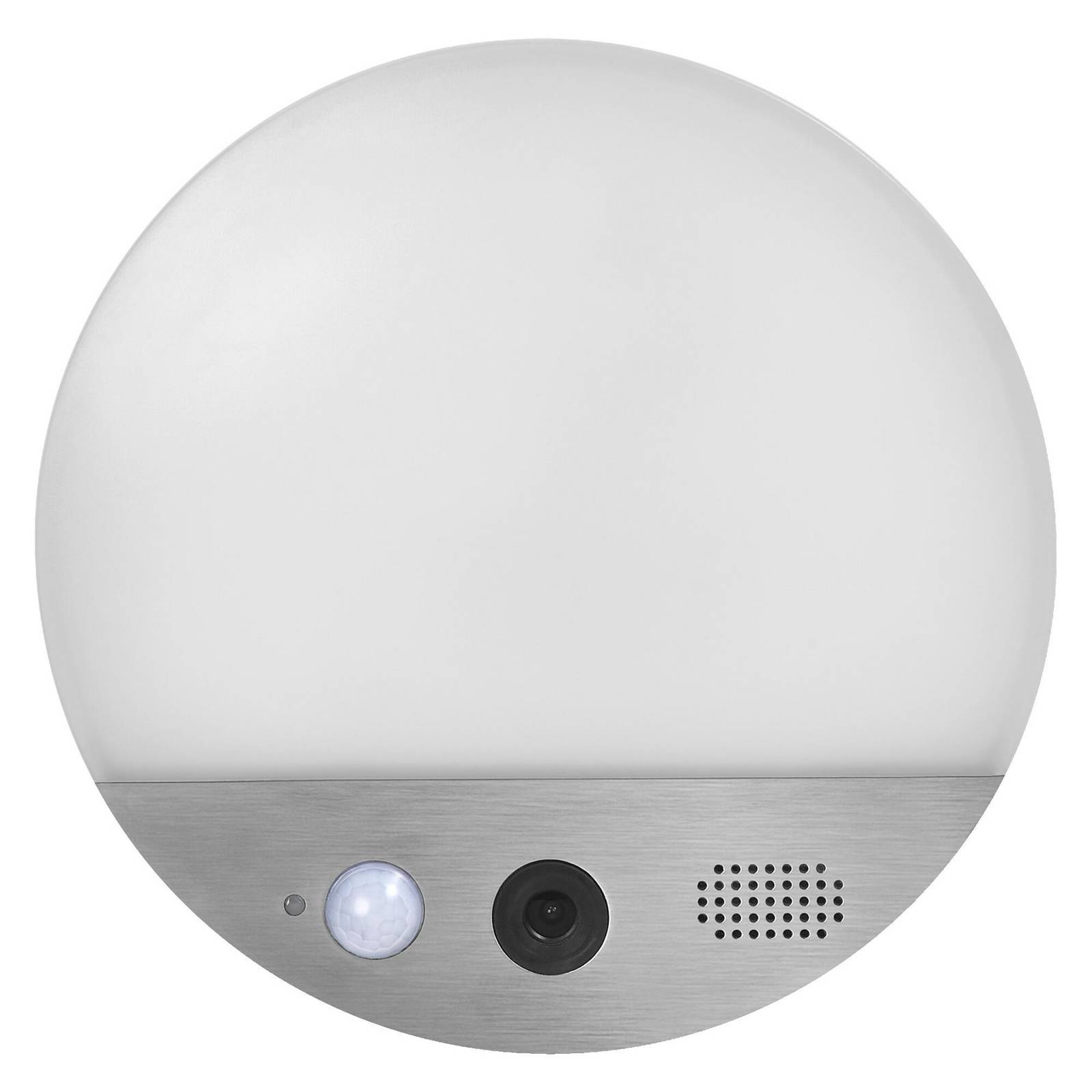 OSRAM SMART+ WiFi Kinkiet zewnętrzny ROUND, kamera, czujnik, szary