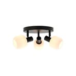 Milford 3 Mini Plafondlamp Black - Nordlux