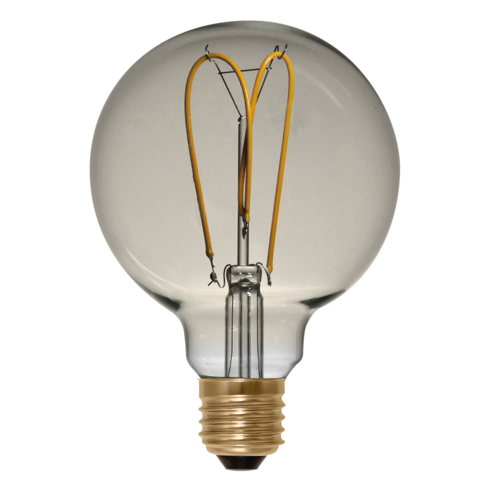 segula LED globe E27 4W 922 G125 Curved Line dorée