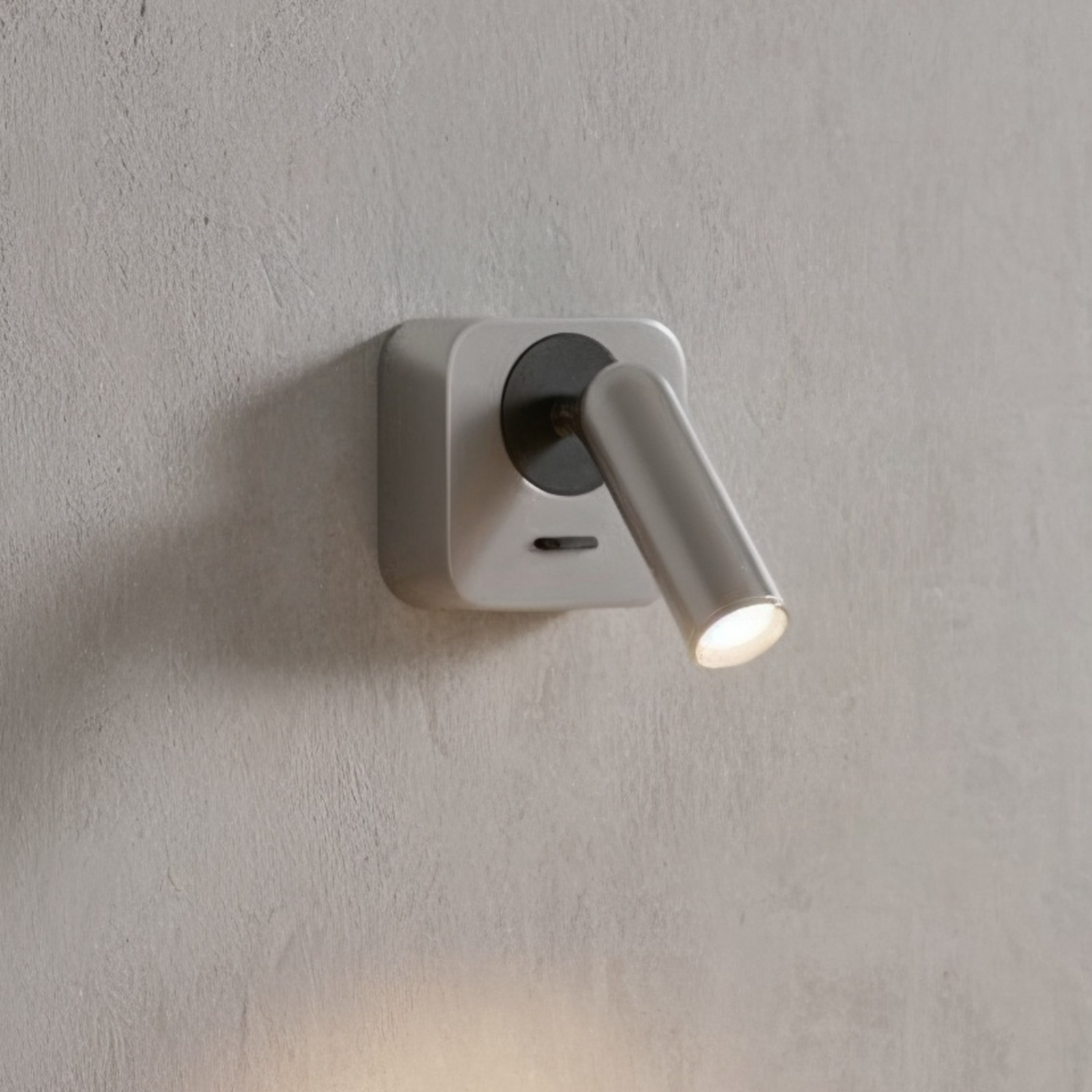 Ideallux Níquel Foco De Parade Led Ideal Lux Bean, Largura 7 Cm