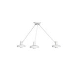 Arigato Palace Triple Ceiling Lamp White - Grupa