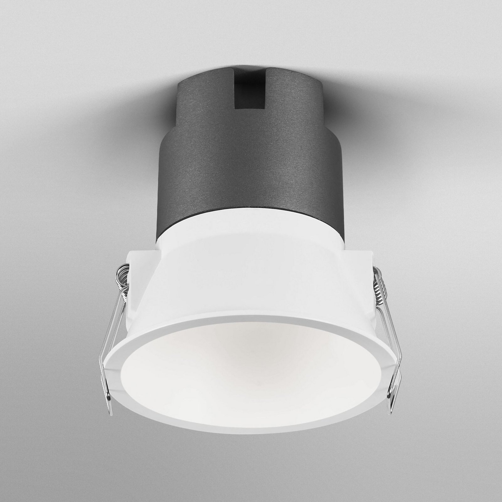 OSRAM LED-Einbauspot TWIST, weiß/weiß, 830, Ø 9,3 cm, Metall