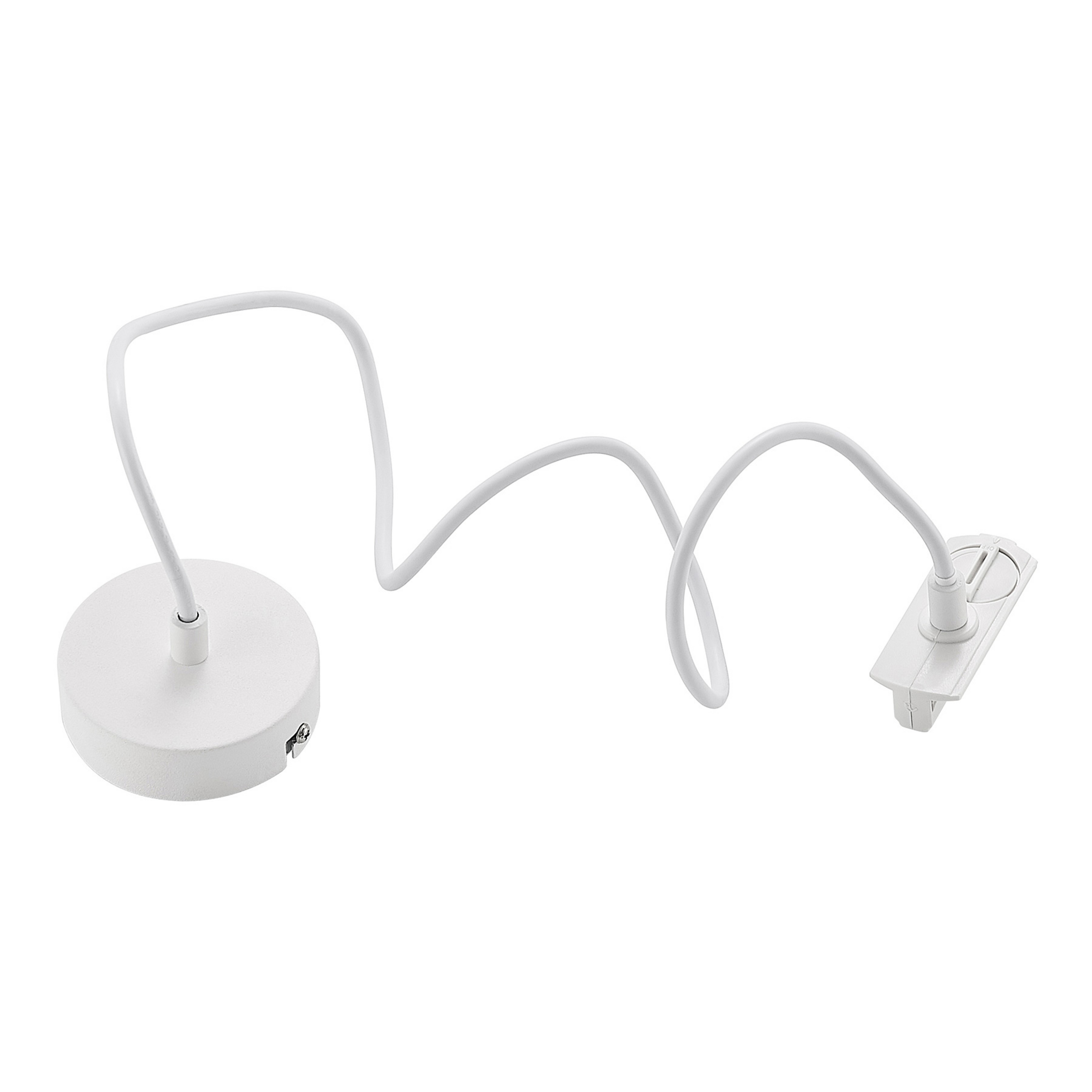 Linaro Track Conector de alimentação Branco - Lindby
