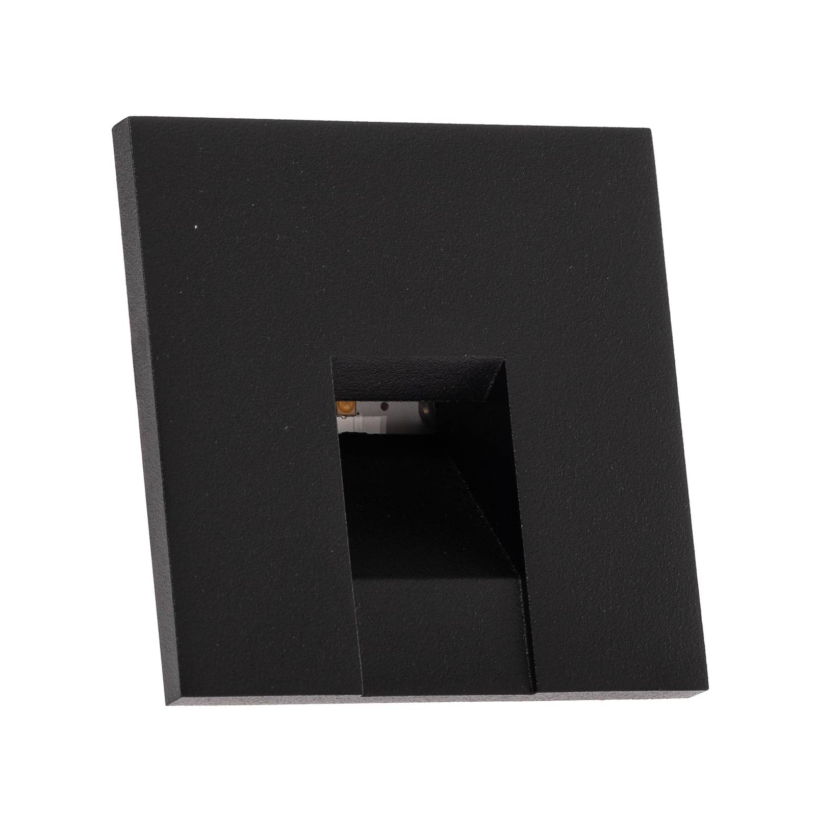 BRUMBERG Wall Kit68 rückversetzt eckig schwarz