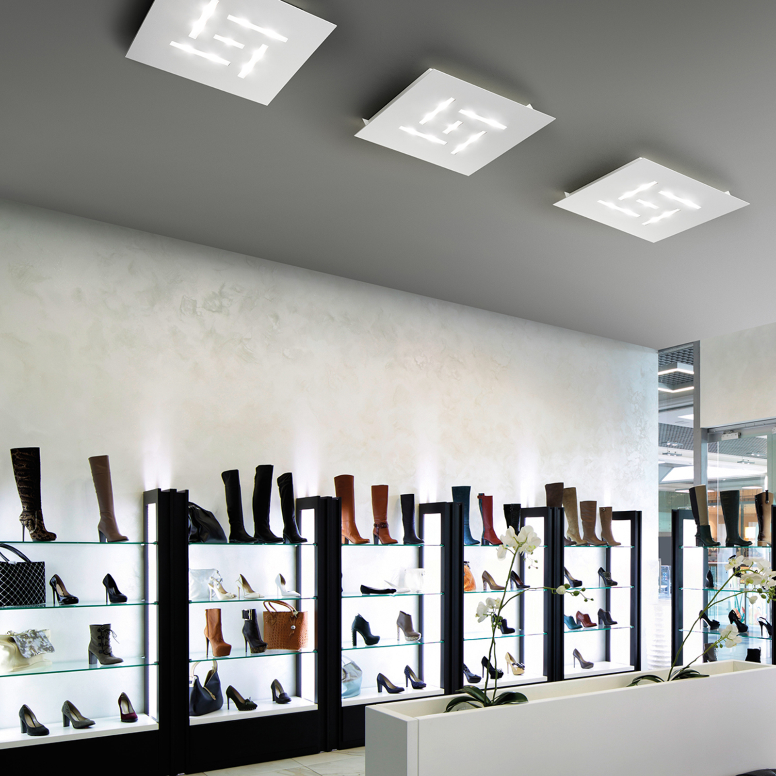 Ultraflache LED-Deckenleuchte Pattern | Lampenwelt.at