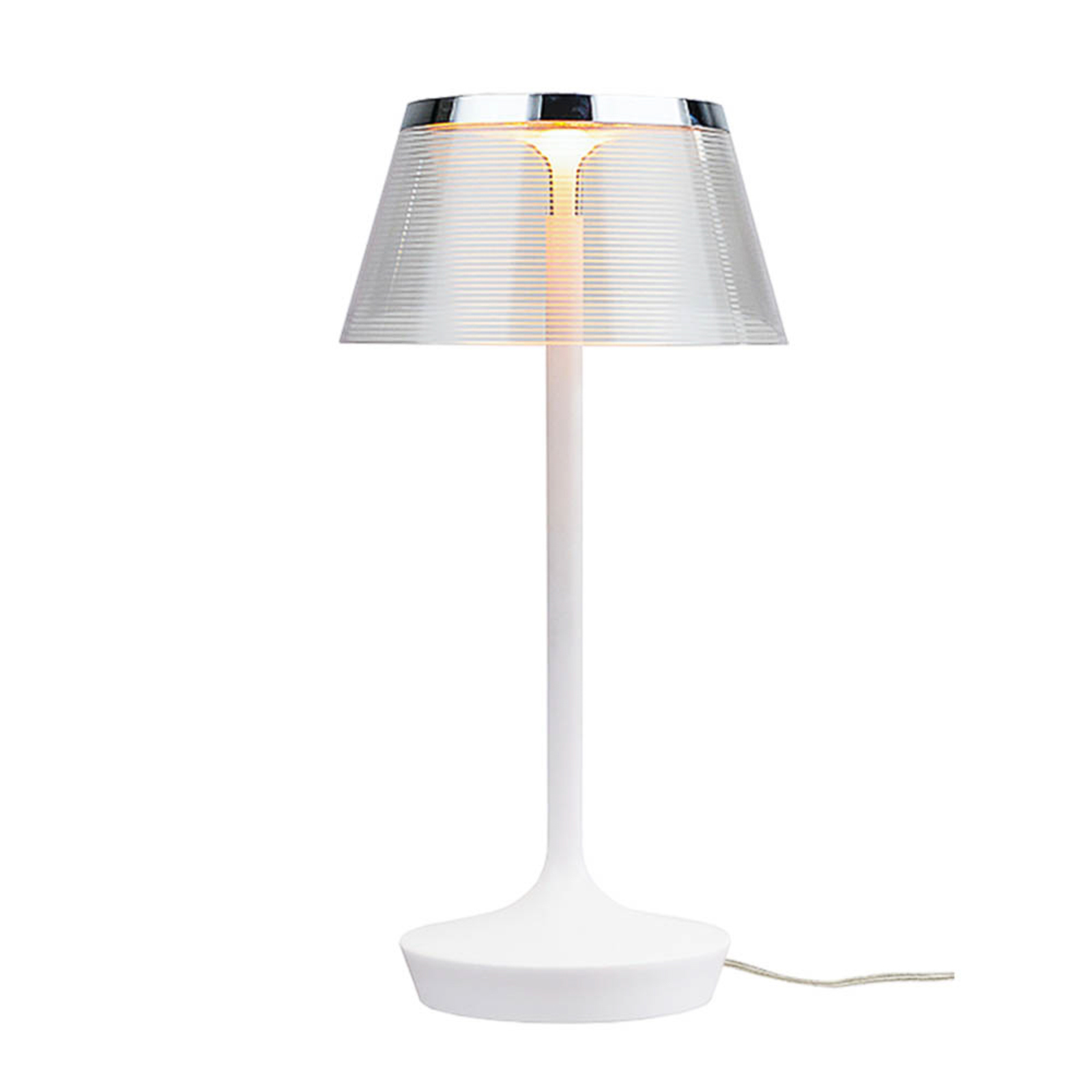 Επιτραπέζιο φωτιστικό LED Aluminor La Petite Lampe, λευκό