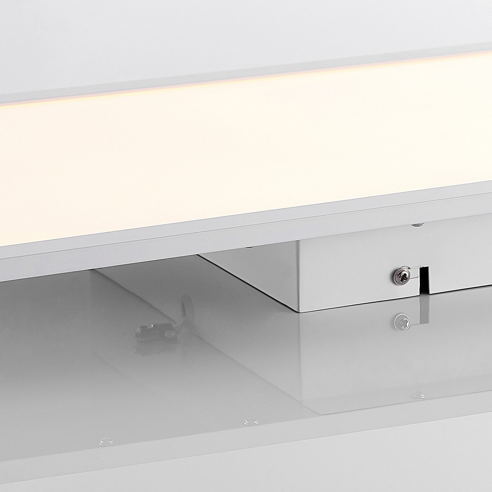 Quais LED Plafondlamp 4.000K 30x80 White - Lindby