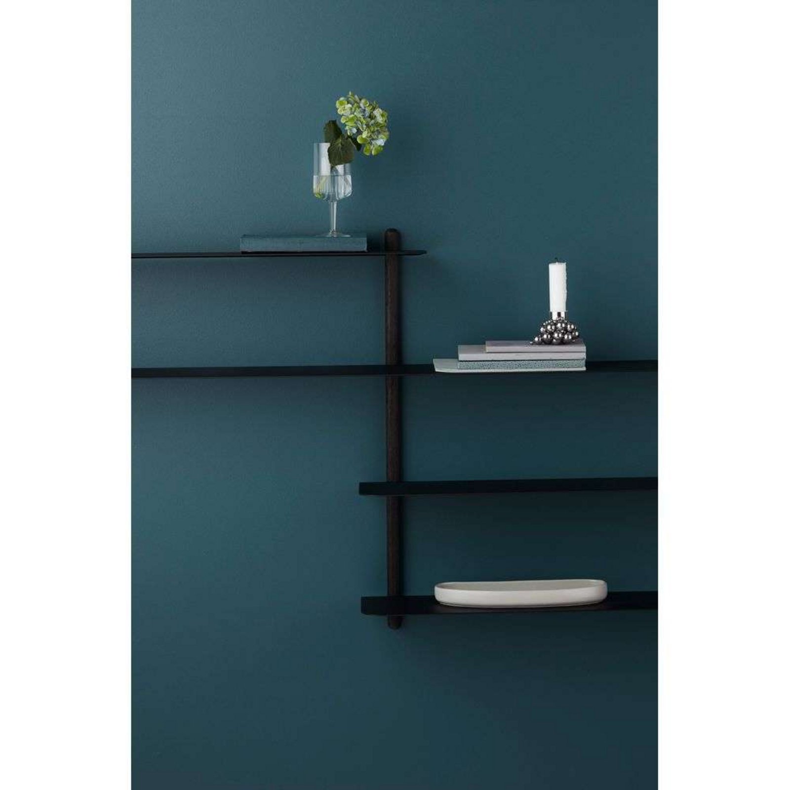 Nivo Shelf B Black Ash/Black - GEJST