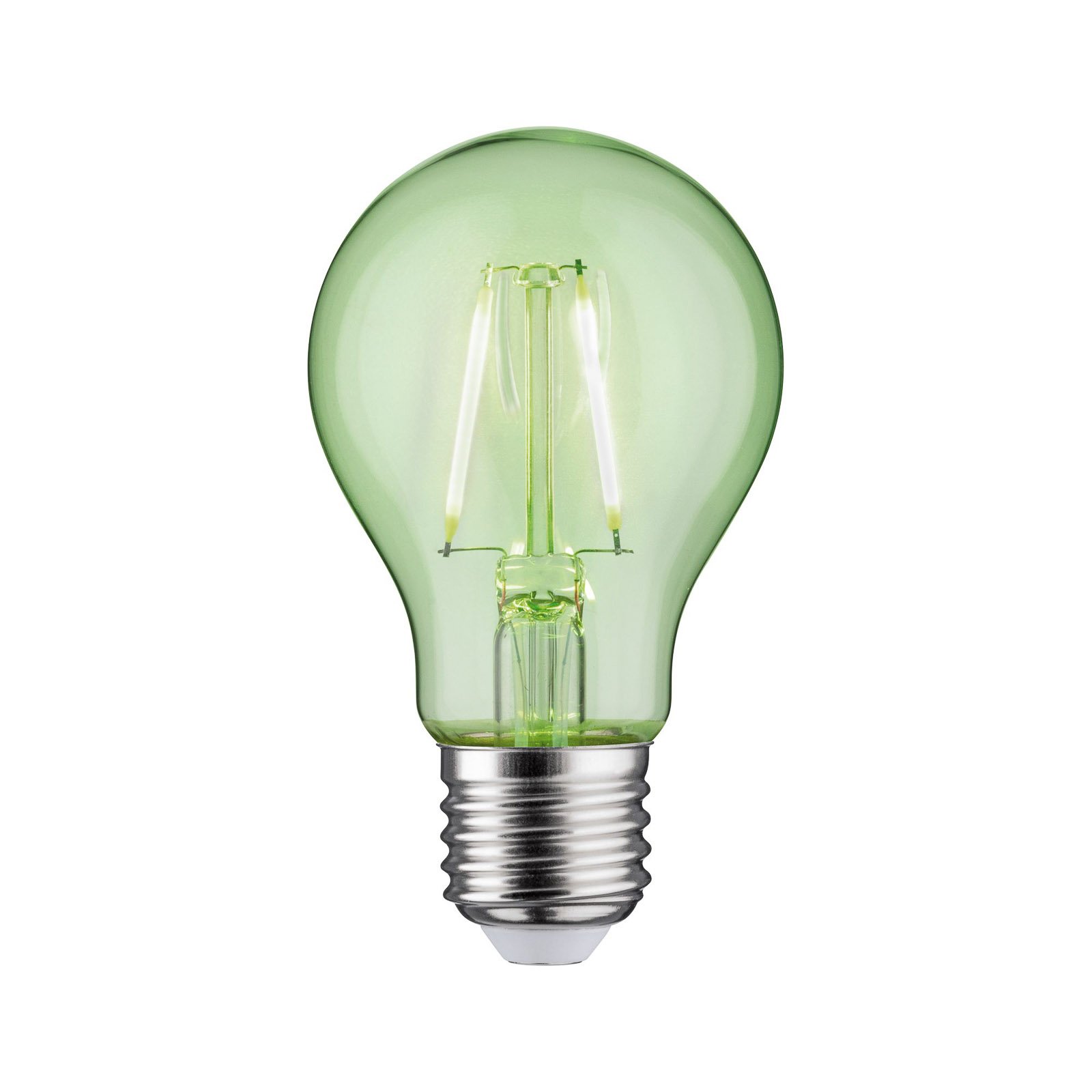 Paulmann LED-lampa E27 filament grön 1,1 W
