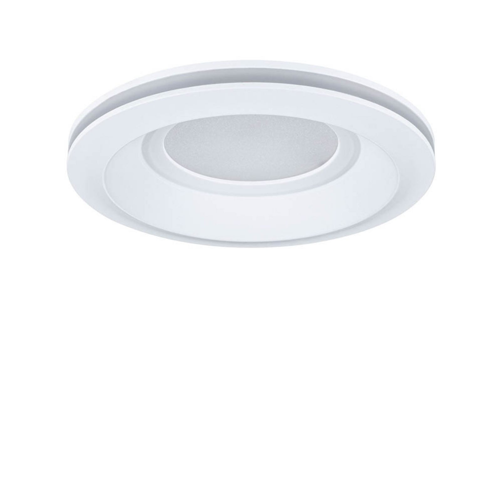 Paulmann LED inbouwlamp Sormus wit, Ø 10 cm, IP65, set van 3