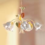 Flora hanging light, Florentine style, 5-bulb