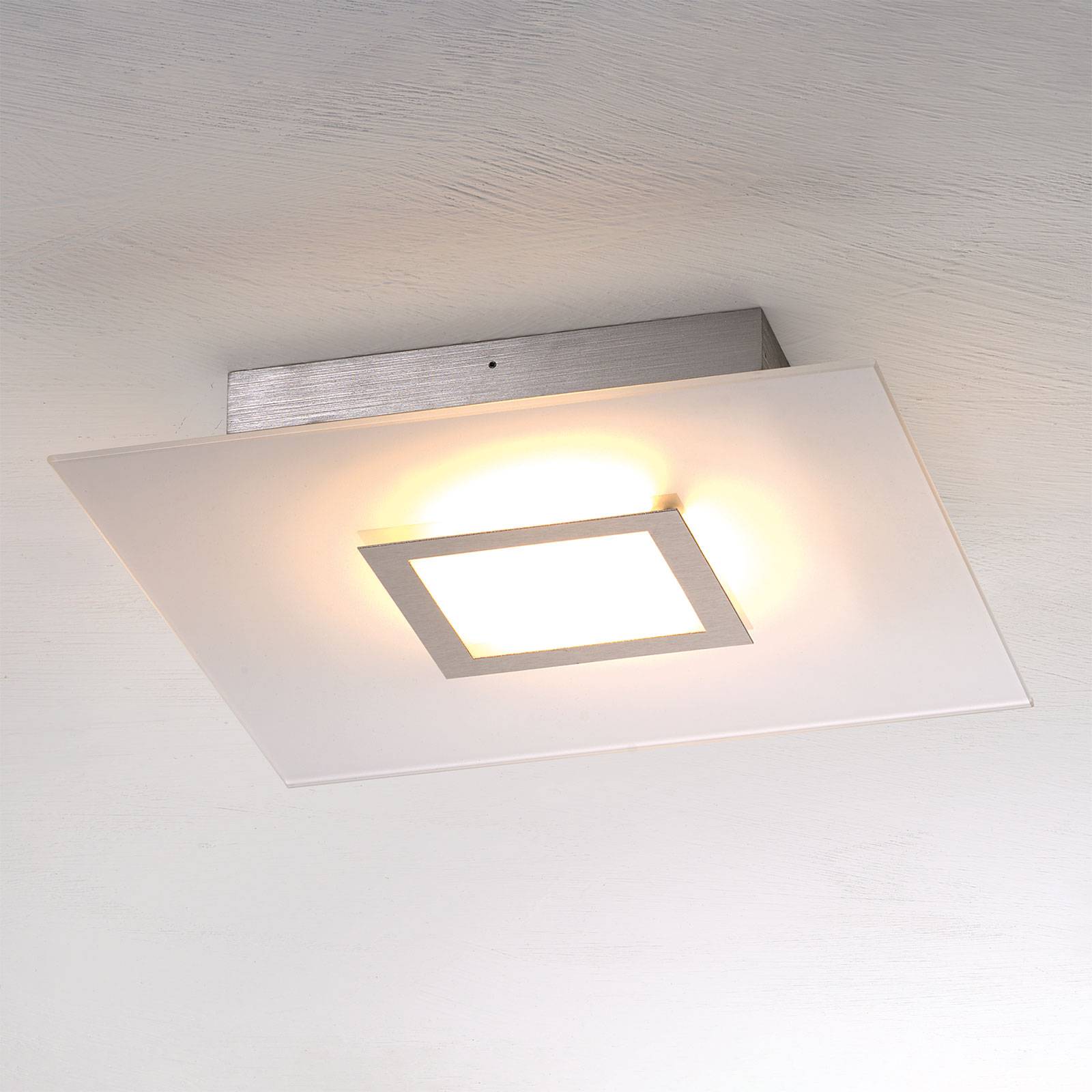 Läs mer om Flat – kvadratisk LED-taklampa, dimbar