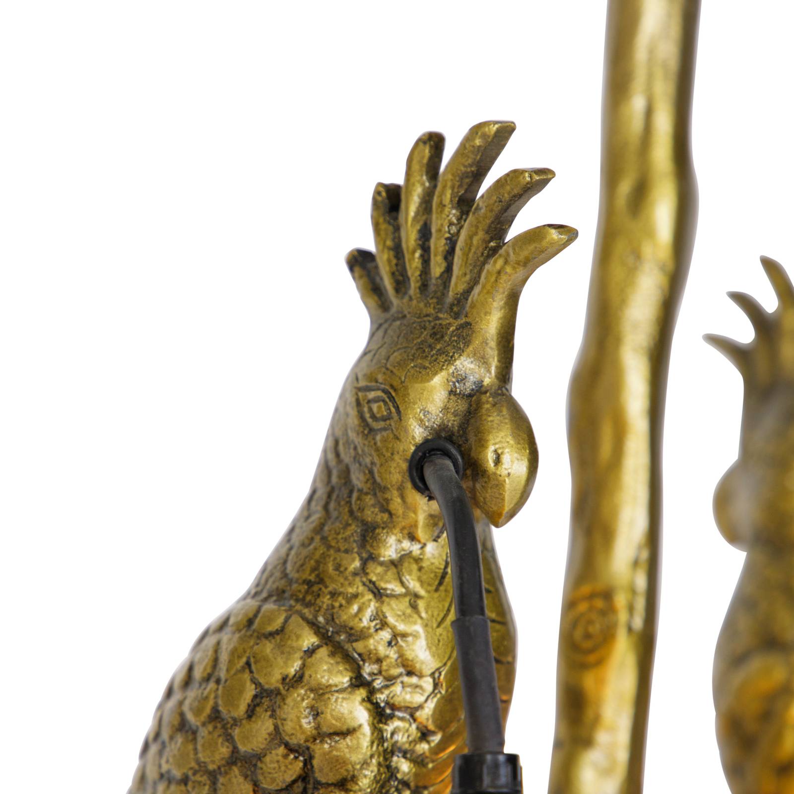 Lindby Nirvathia plafonnier perroquets métal