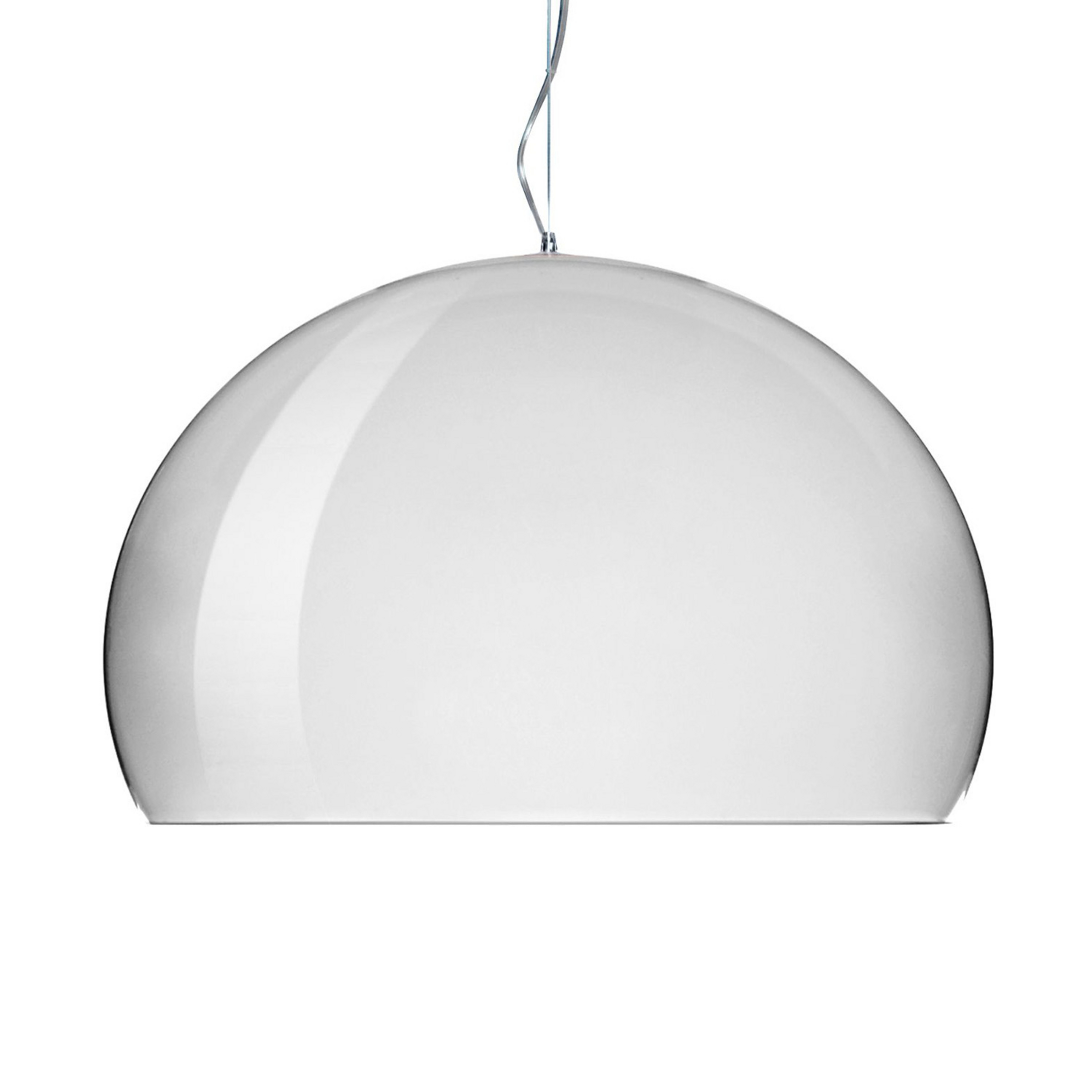 Kartell FL/Y - LED-Pendellampe, chrom glänzend