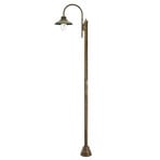 Lampadaire d'extérieur Casale 270 cm à 1 lampe