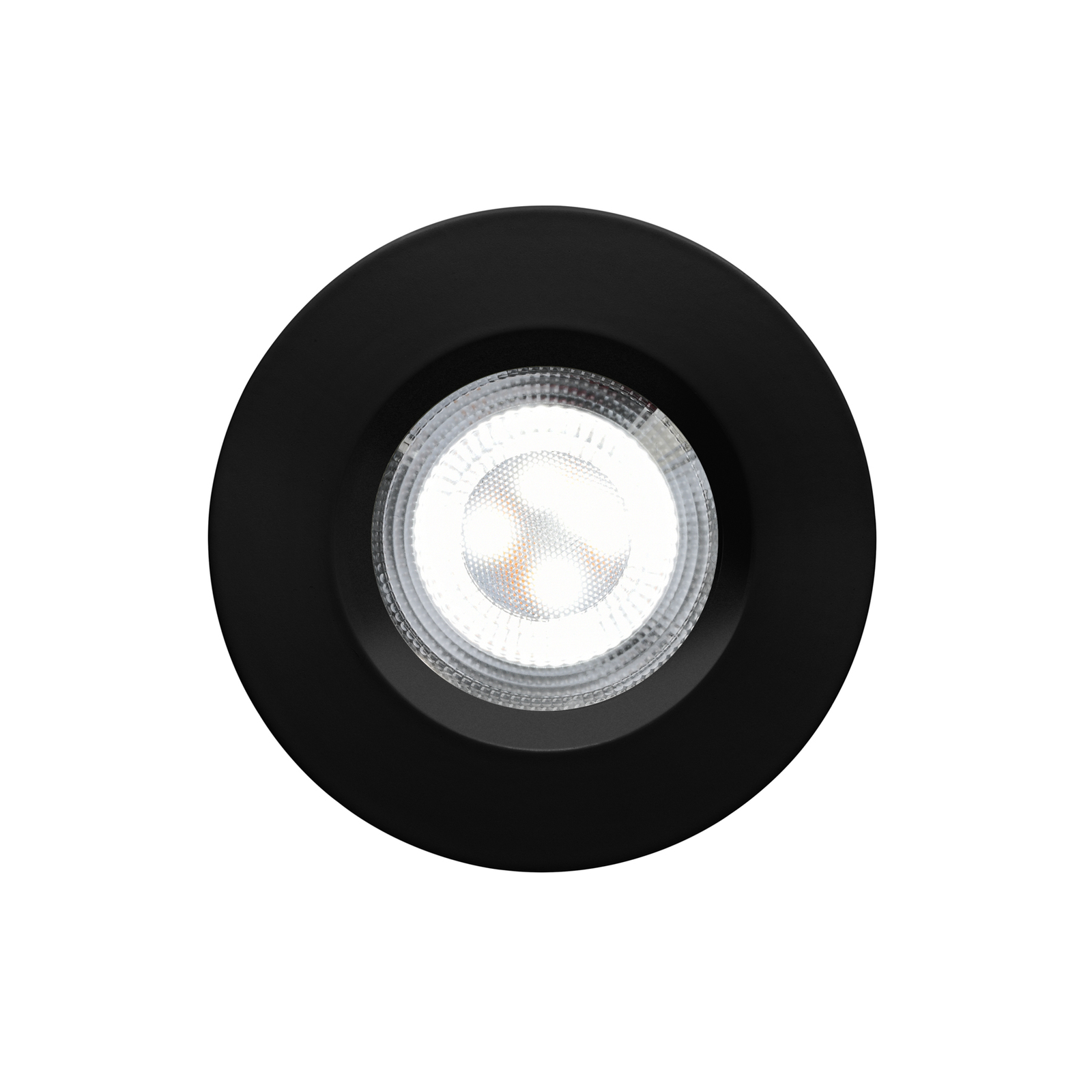 Lámpara empotrada LED Don Smart, RGBW, negro
