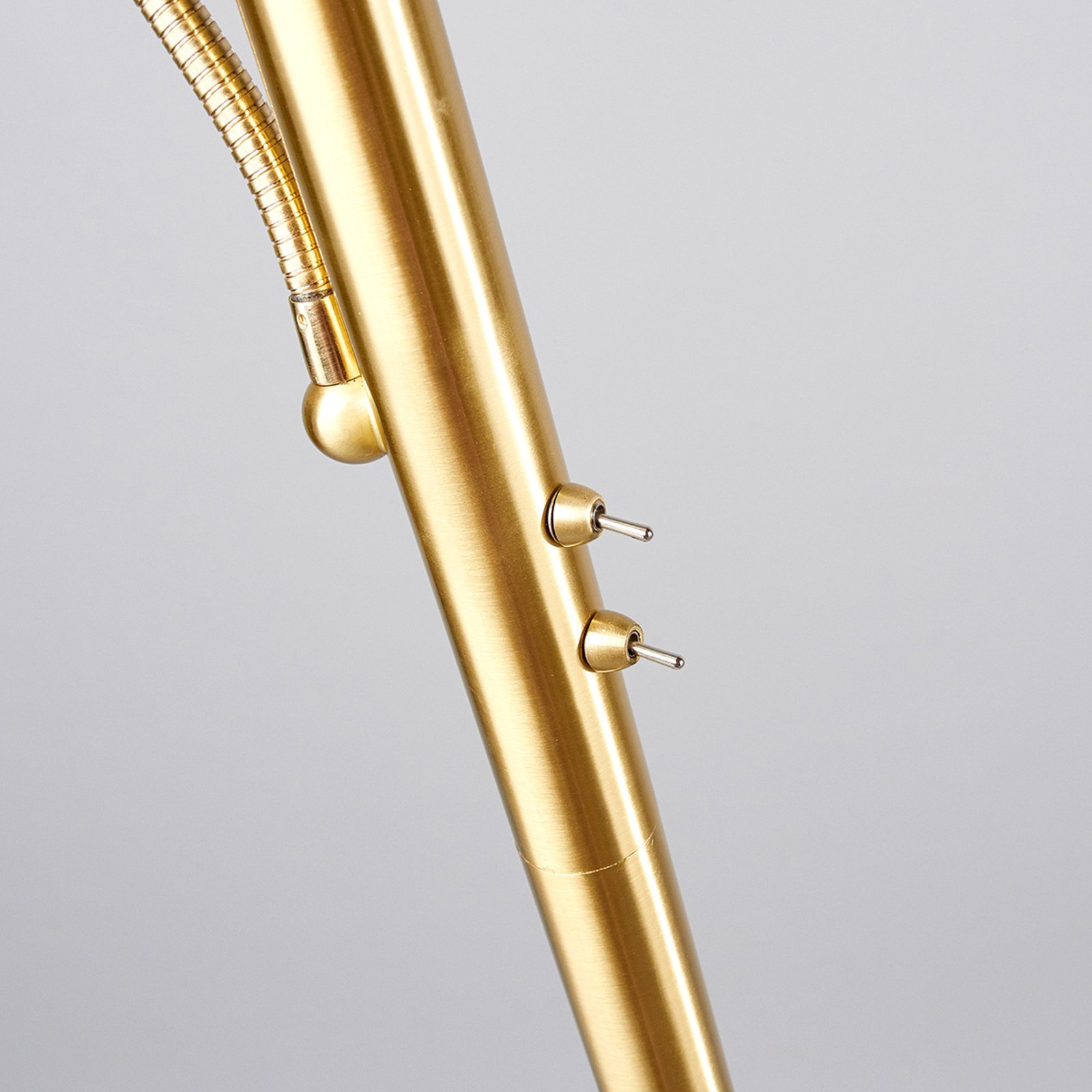 Elaina Lampadar Brass/White - Lindby