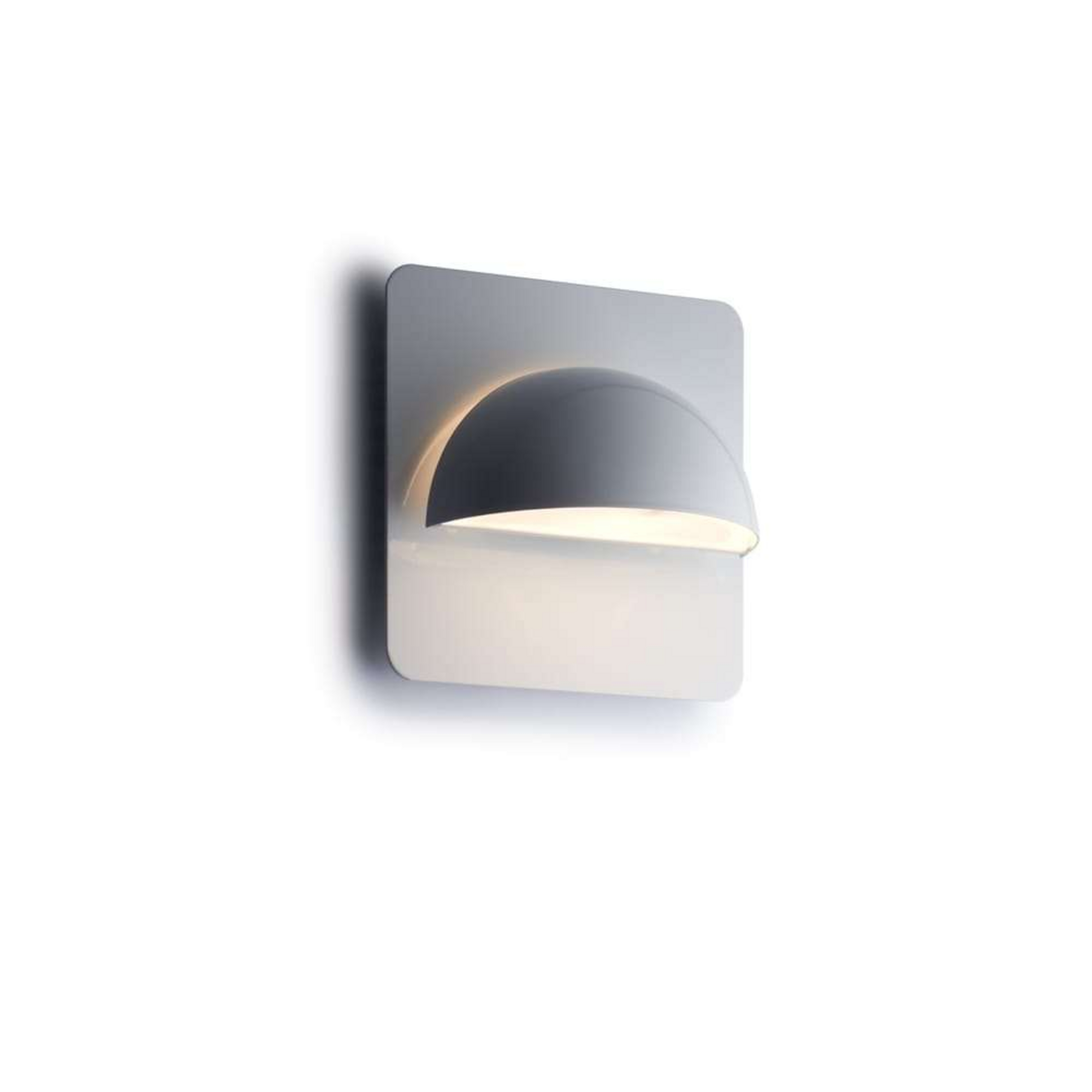 Rørhat Applique Murale d'Extérieur w/Backplate Blanc - LIGHT-POINT