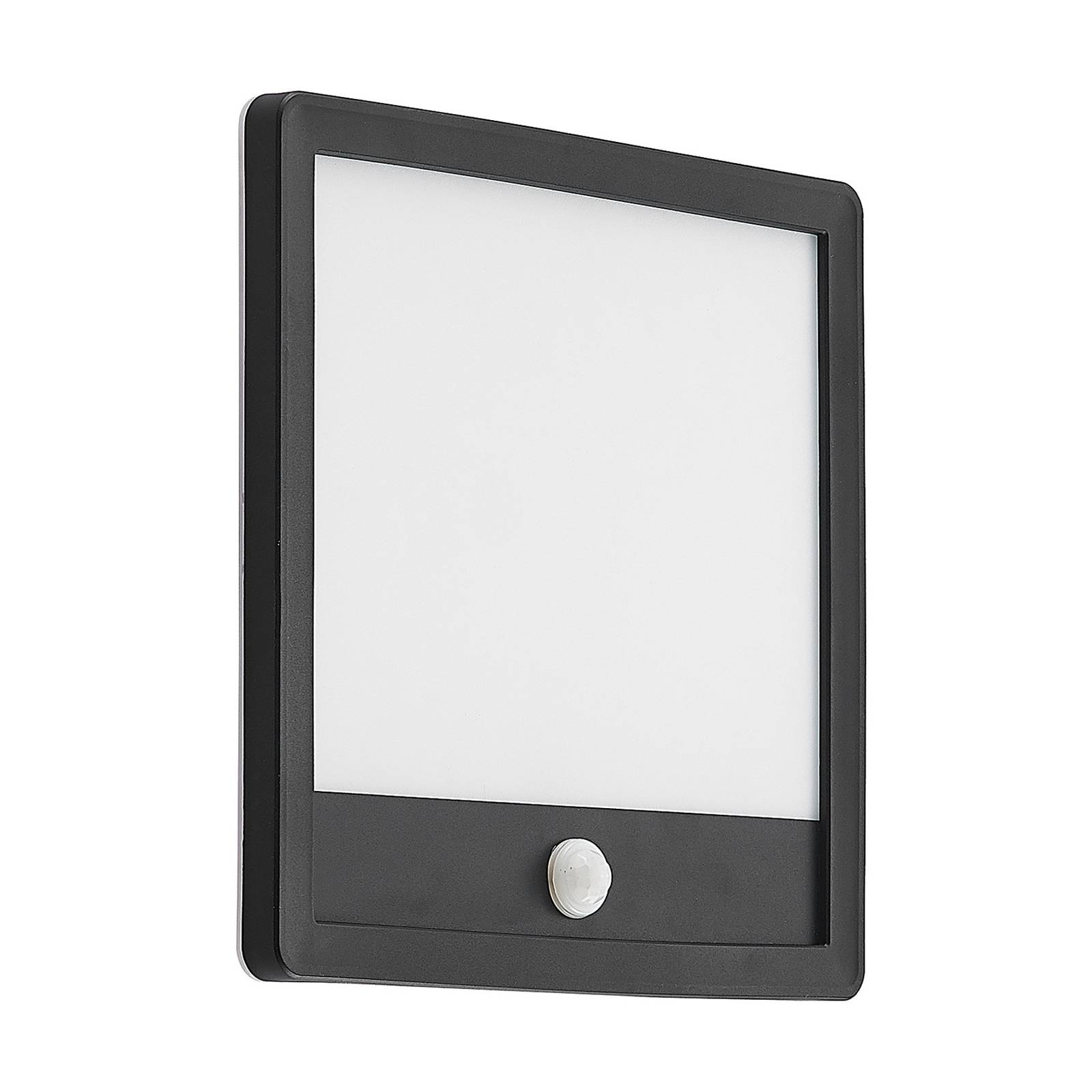 Prios Outdoor Sensor Wall Light - Modern - Black