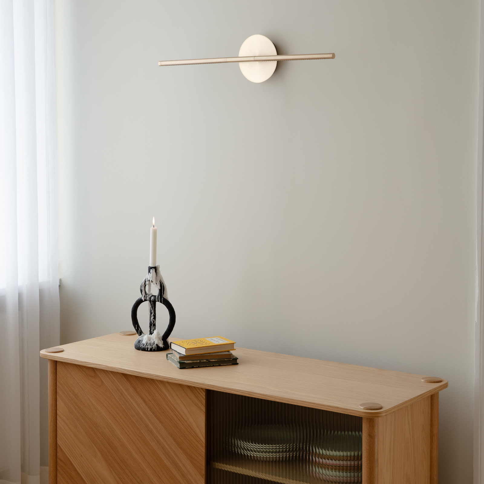 Omni Wall Lamp Brushed Brass - UMAGE