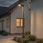 Lámpara exterior LED Arcchio Nefarius, 250 cm, gris oscuro, IP65